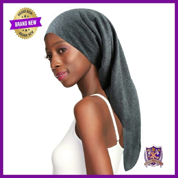 Adjustable Satin Lined Sleep Cap for Braids Dreadlocks Natural Hair